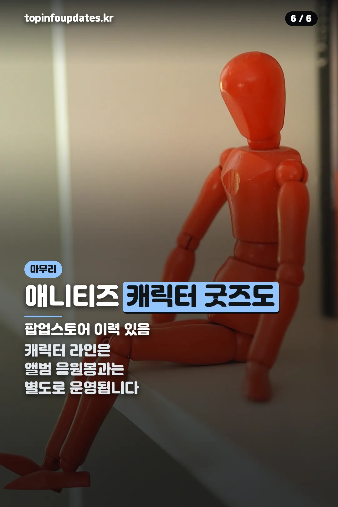 애니티즈 캐릭터 굿즈