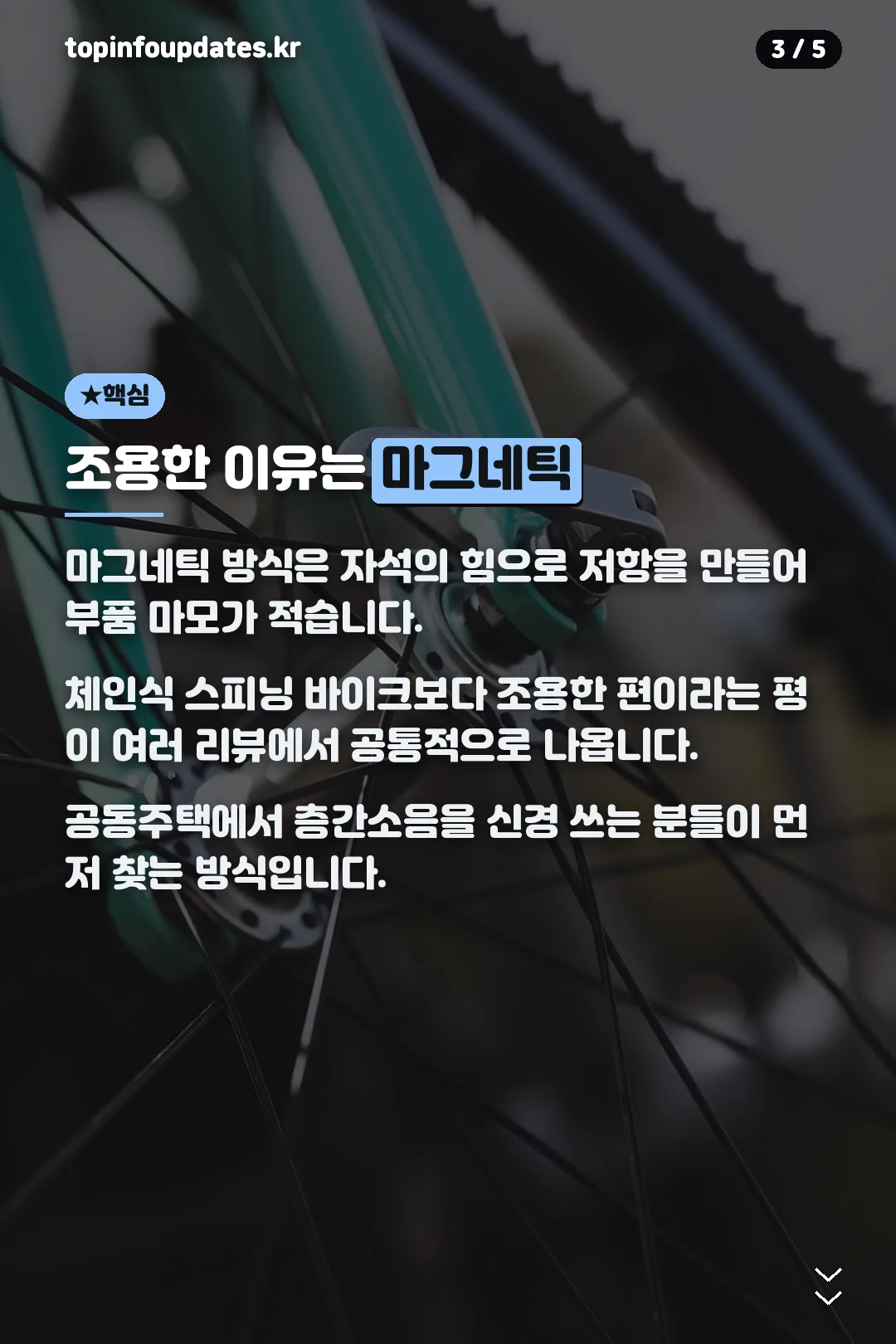 마그네틱 방식이 조용한 이유
